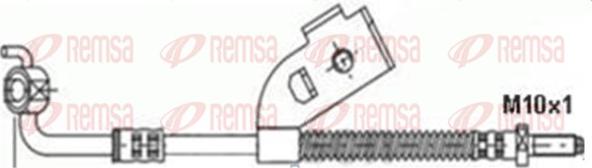 Remsa G1939.00 - Тормозной шланг autodnr.net