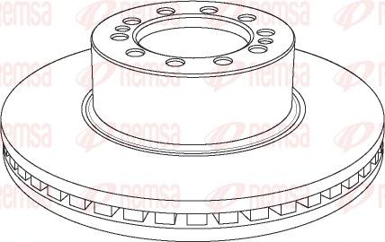 Brembo 08949414 - Гальмівний диск autocars.com.ua