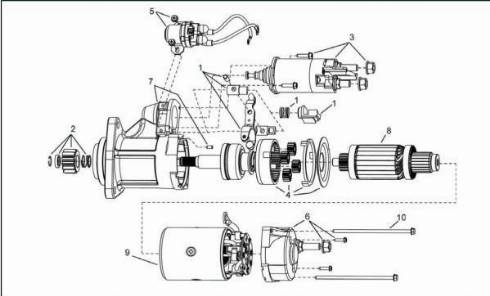 Remy 10461769 - Стартер avtokuzovplus.com.ua