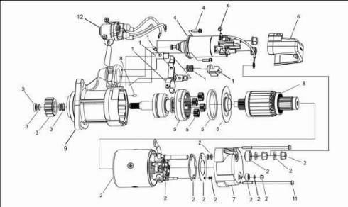 Remy 10461777 - Стартер autocars.com.ua