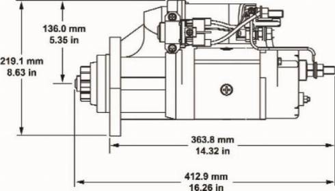 Remy 10461777 - Стартер autocars.com.ua