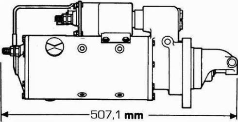 Remy 10461107 - Стартер autocars.com.ua