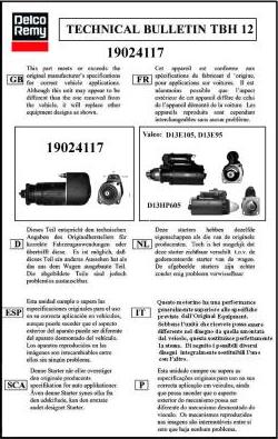 Remy 19024117 - Стартер autodnr.net