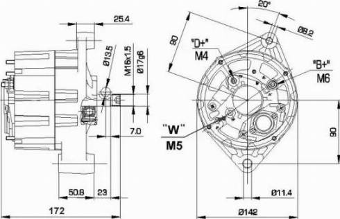 Remy 19025074 - Генератор autocars.com.ua