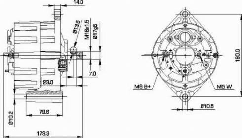 Remy 19025075 - Генератор autocars.com.ua