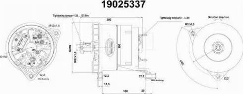 Remy 19025337 - Генератор autodnr.net