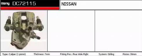 Remy DC72115 - Тормозной суппорт autodnr.net