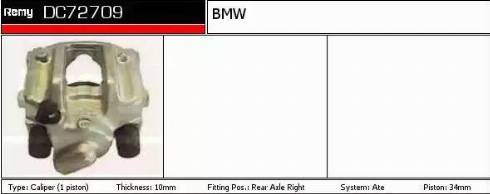 Remy DC72709 - Гальмівний супорт autocars.com.ua