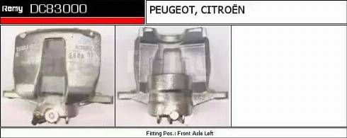 Remy DC83000 - Гальмівний супорт autocars.com.ua