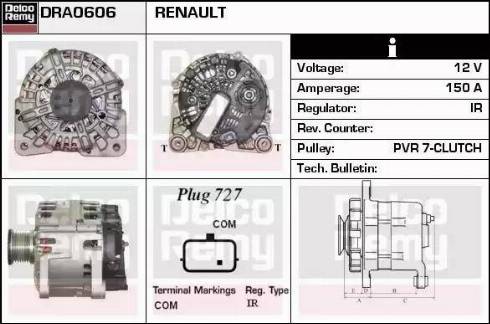 Remy DRA0606 - Генератор autodnr.net