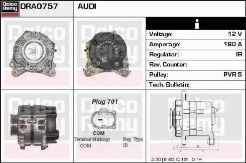 Remy DRA0757 - Генератор autodnr.net