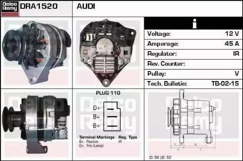 Remy DRA1520 - Генератор autodnr.net