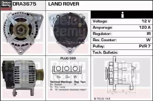 Remy DRA3675 - Генератор autodnr.net