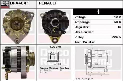 Remy DRA4841 - Генератор autodnr.net