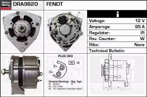 Remy DRA9820 - Генератор autodnr.net