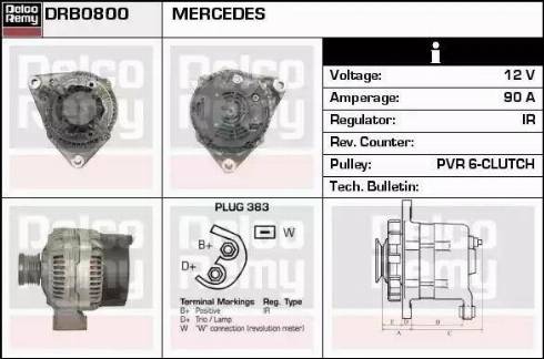 Remy DRB0800 - Генератор autodnr.net