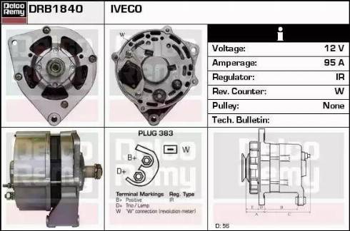 Remy DRB1840 - Генератор autodnr.net