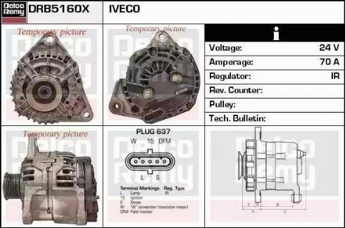 Remy DRB5160X - Генератор autodnr.net