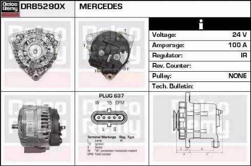 Remy DRB5290X - Генератор autodnr.net