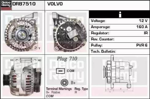 Remy DRB7510 - Генератор autodnr.net