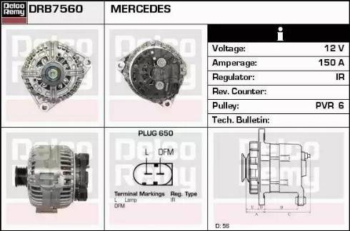 Remy DRB7560 - Генератор autodnr.net