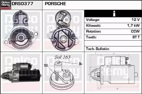 Remy DRS0377 - Стартер autodnr.net