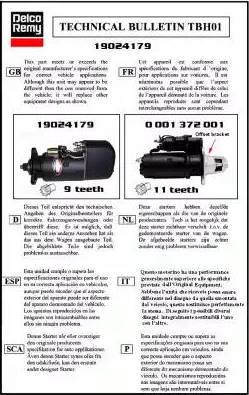 Remy DRS3720 - Стартер autocars.com.ua