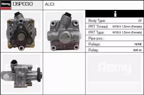 Remy DSP030 - Гидравлический насос, рулевое управление, ГУР autodnr.net