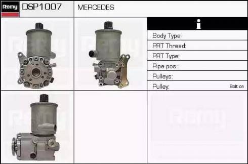 Remy DSP1007 - Гидравлический насос, рулевое управление, ГУР autodnr.net