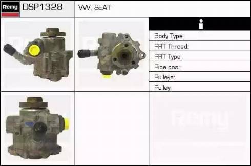 Remy DSP1328 - Гидравлический насос, рулевое управление, ГУР autodnr.net