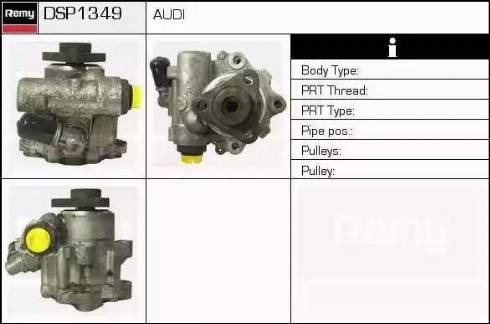 Remy DSP1349 - Гидравлический насос, рулевое управление, ГУР avtokuzovplus.com.ua