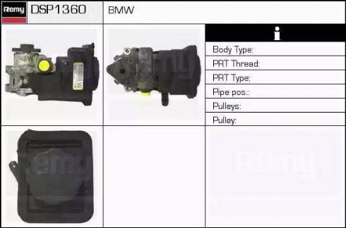 Remy DSP1360 - Гідравлічний насос, рульове управління, ГУР autocars.com.ua