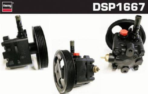 Remy DSP1667 - Гідравлічний насос, рульове управління, ГУР autocars.com.ua