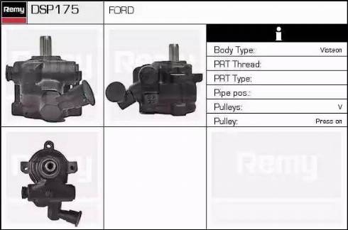 Remy DSP175 - Гидравлический насос, рулевое управление, ГУР autodnr.net