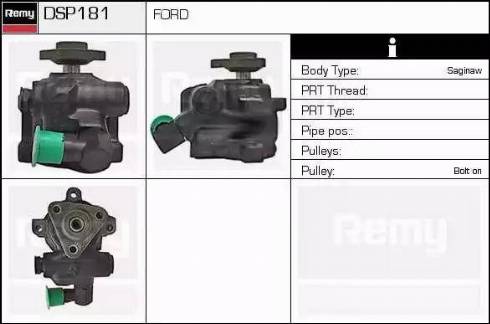 Remy DSP181 - Гидравлический насос, рулевое управление, ГУР autodnr.net