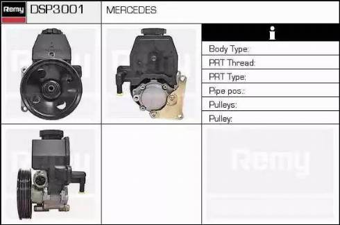 Remy DSP3001 - Гидравлический насос, рулевое управление, ГУР autodnr.net