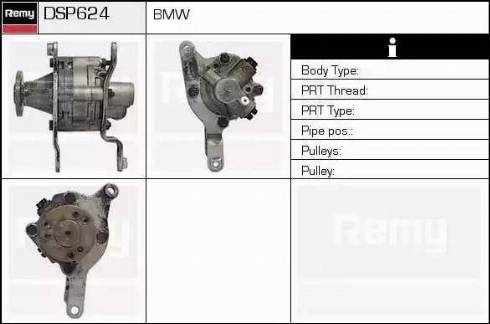 Remy DSP624 - Гідравлічний насос, рульове управління, ГУР autocars.com.ua