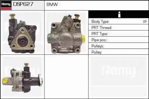 Remy DSP627 - Гідравлічний насос, рульове управління, ГУР autocars.com.ua