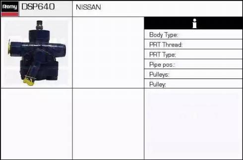 Remy DSP640 - Гідравлічний насос, рульове управління, ГУР autocars.com.ua