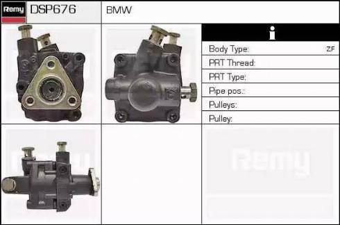 Remy DSP676 - Гідравлічний насос, рульове управління, ГУР autocars.com.ua