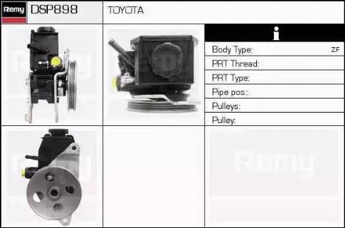 Remy DSP898 - Гидравлический насос, рулевое управление, ГУР avtokuzovplus.com.ua