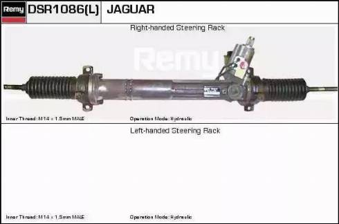 Remy DSR1086L - Рульовий механізм, рейка autocars.com.ua