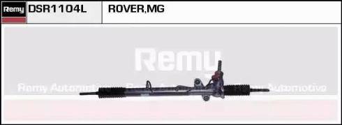 Remy DSR1104L - Рульовий механізм, рейка autocars.com.ua