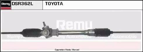 Remy DSR362L - Рульовий механізм, рейка autocars.com.ua