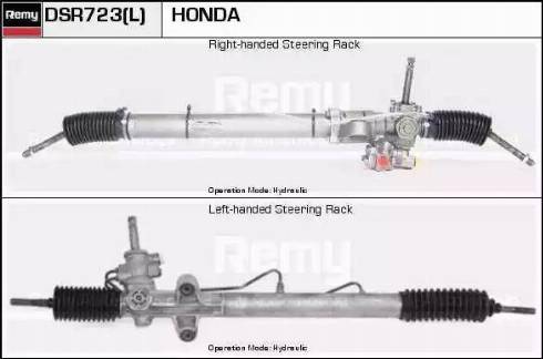 Remy DSR723L - Рульовий механізм, рейка autocars.com.ua