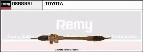Remy DSR889L - Рульовий механізм, рейка autocars.com.ua