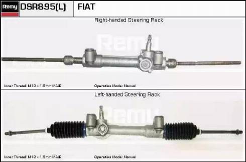 Remy DSR895L - Рульовий механізм, рейка autocars.com.ua