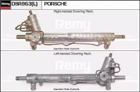 Remy DSR963L - Рульовий механізм, рейка autocars.com.ua