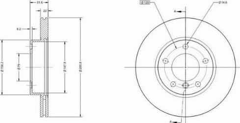 Remy RAD1111C - Тормозной диск avtokuzovplus.com.ua