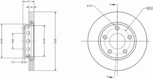 Remy RAD1194C - Тормозной диск avtokuzovplus.com.ua